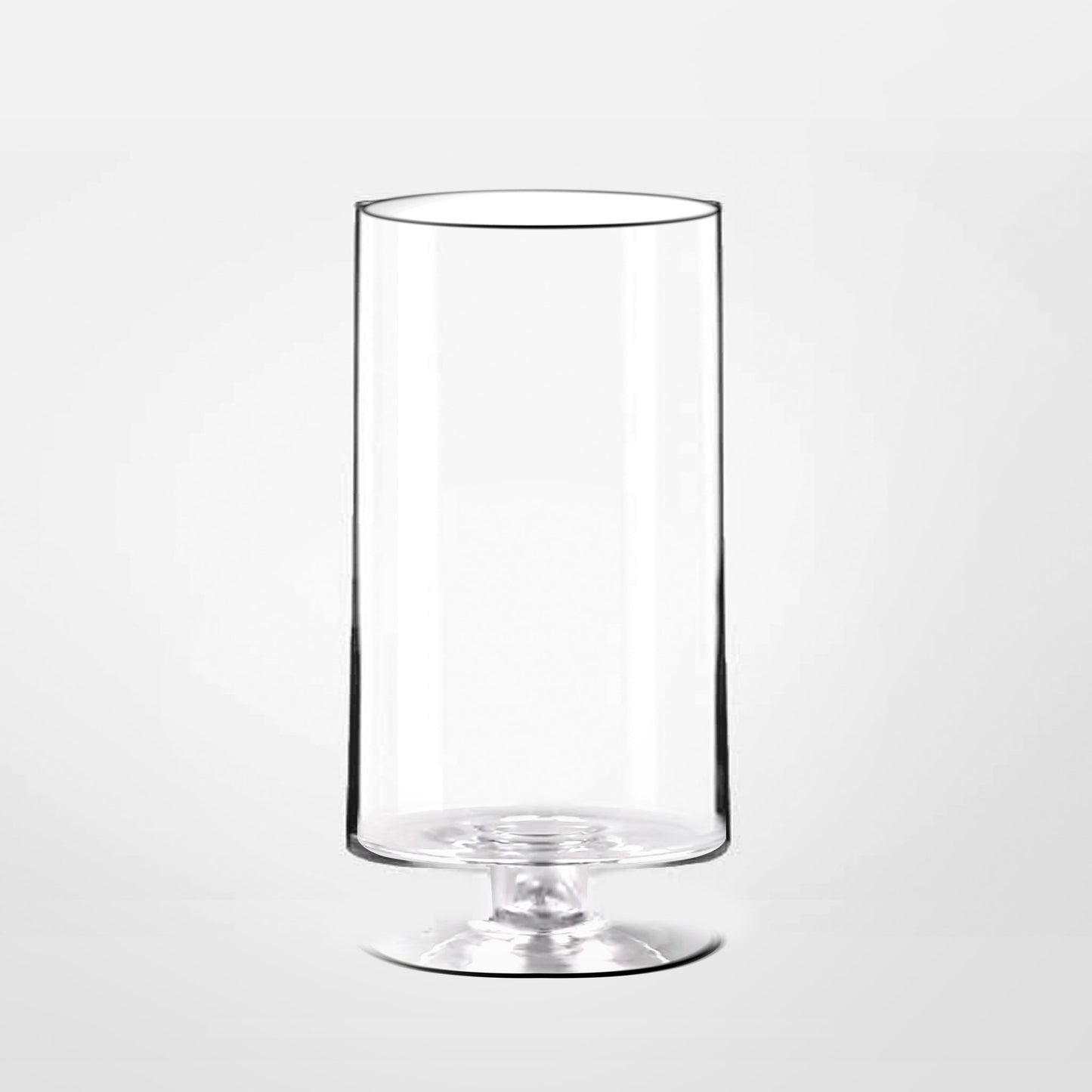 Cylinder Vase with Foot Fleuressence