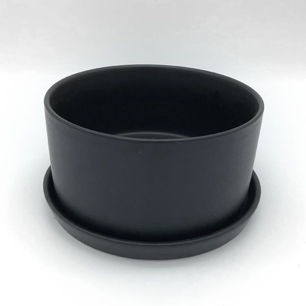 Low Cylinder Pot with Dish Fleuressence