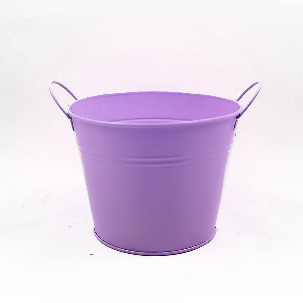 Plain Tin Pot with Handle Fleuressence