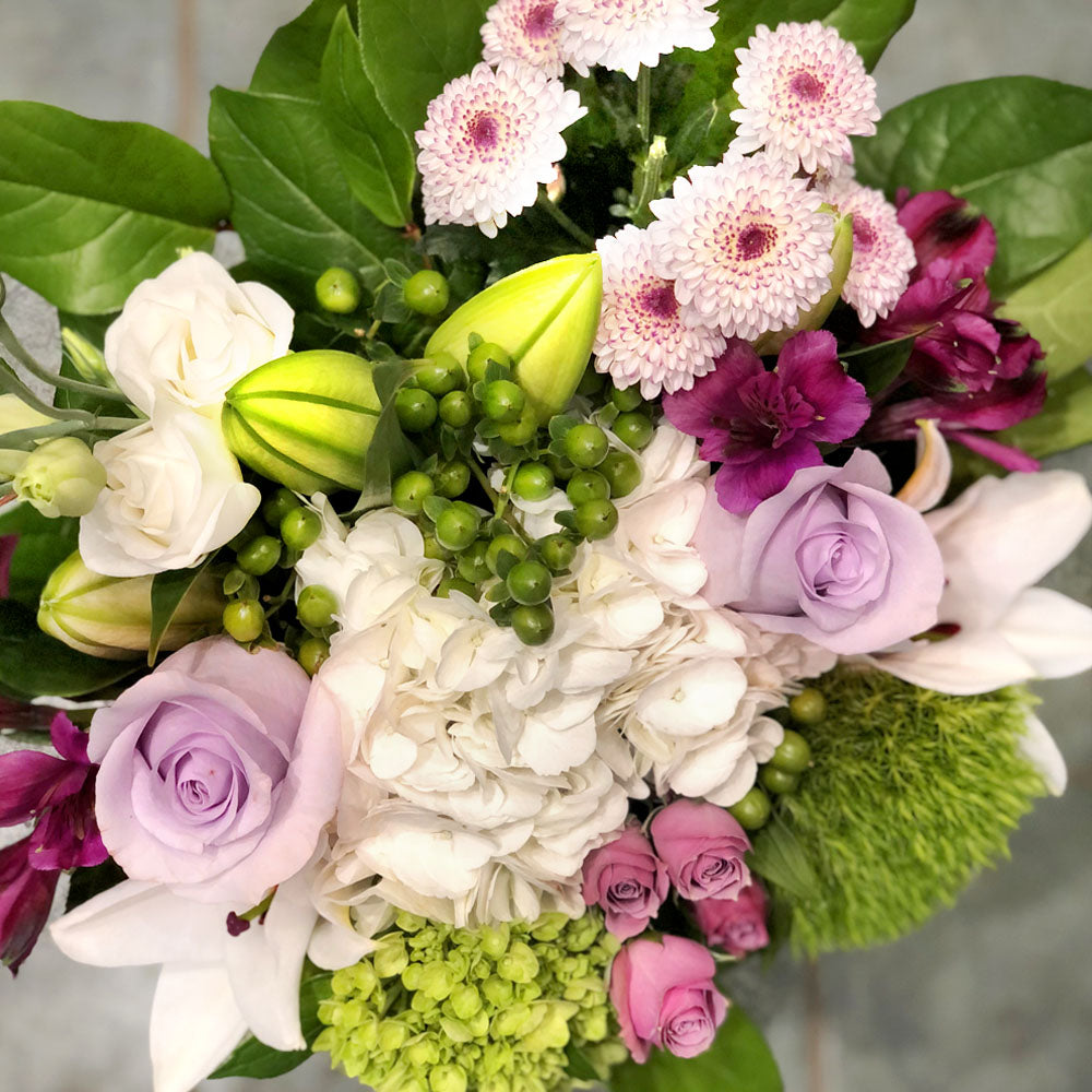 Purple Mix Bouquet Fleuressence