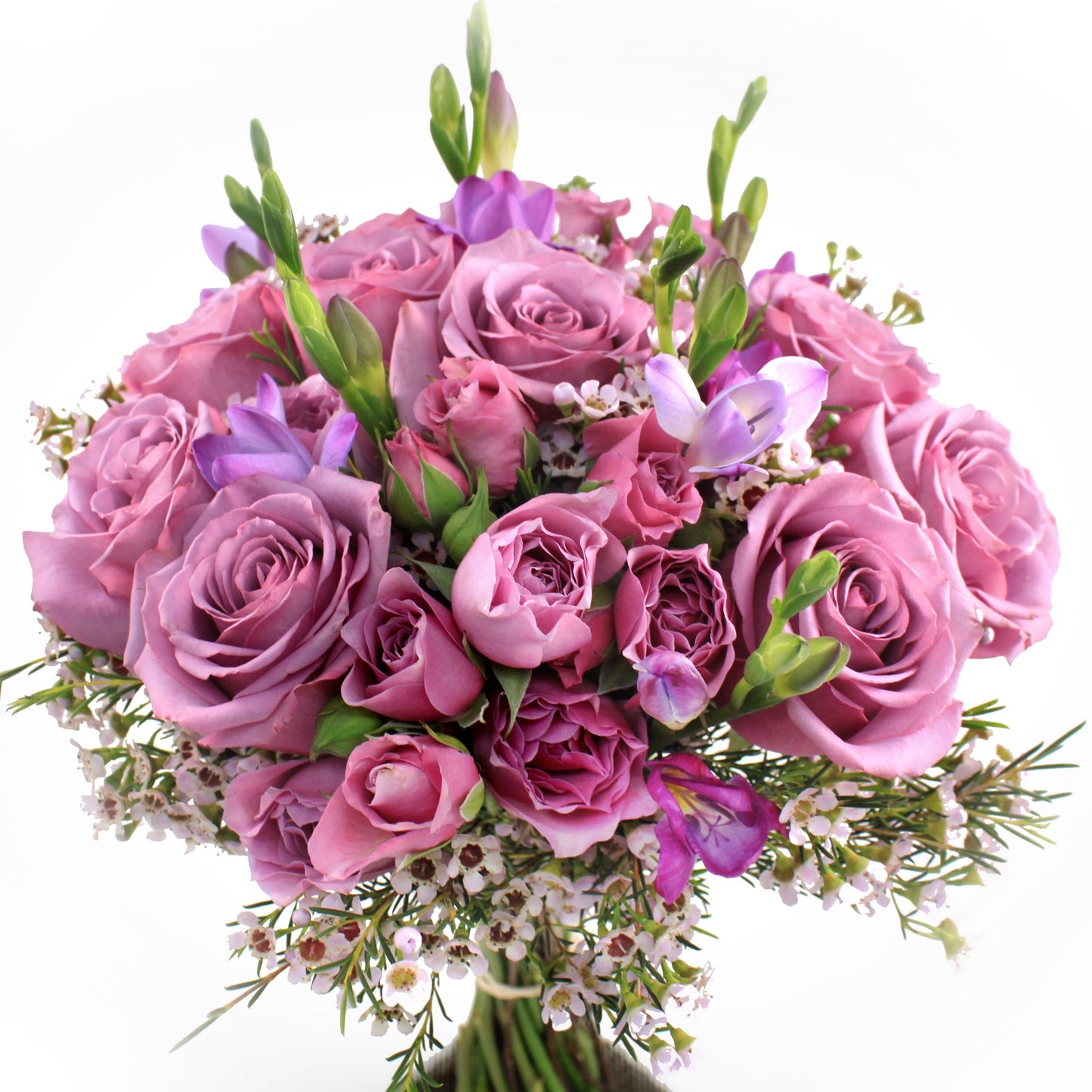 Deep Purple Rose with Freesia Fleuressence 