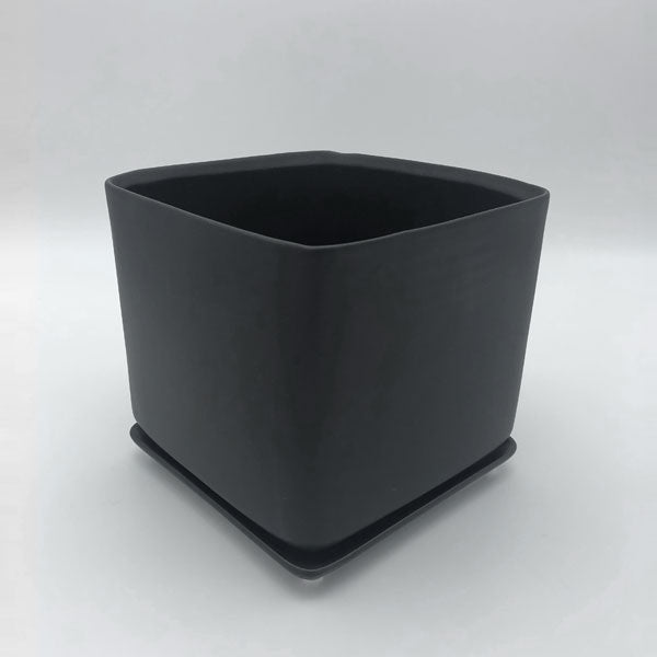 Square Pot with Dish Fleuressence 